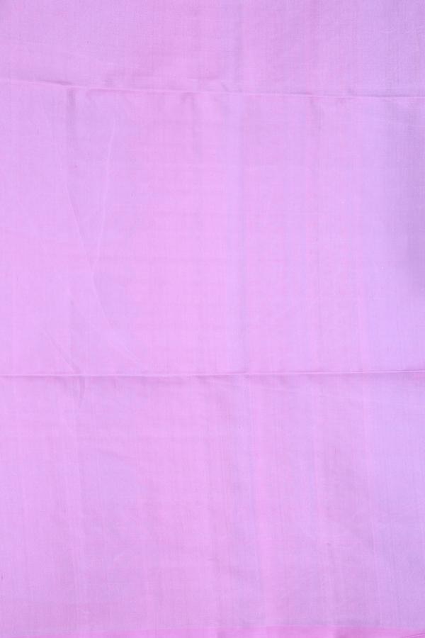 Soft Silk Saree In Light Blue With Leaf Motifs