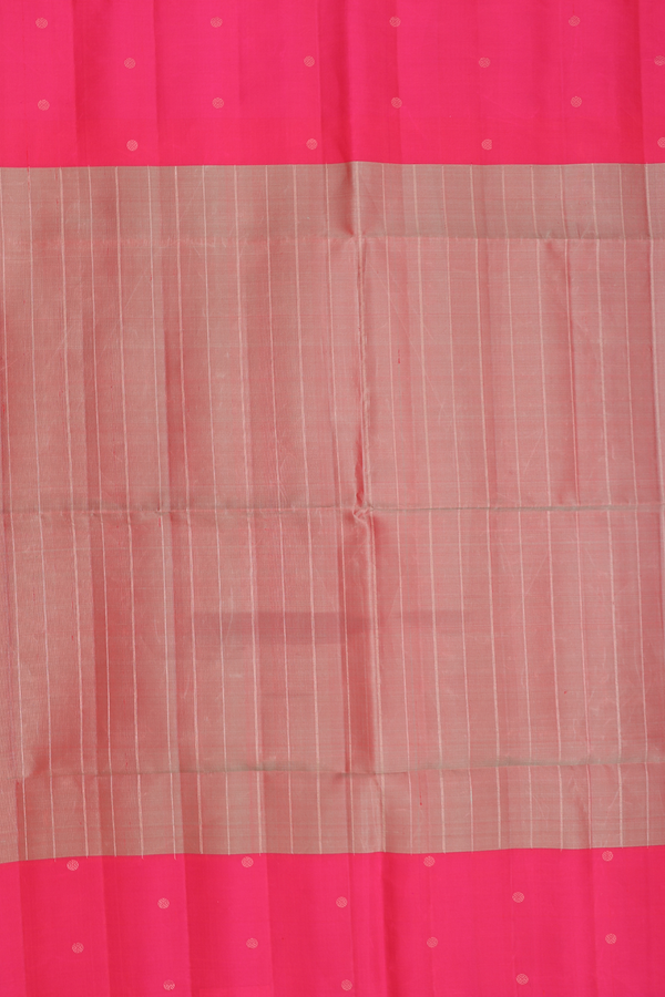 Soft Silk Saree In Dual Tone With Stripes Design
