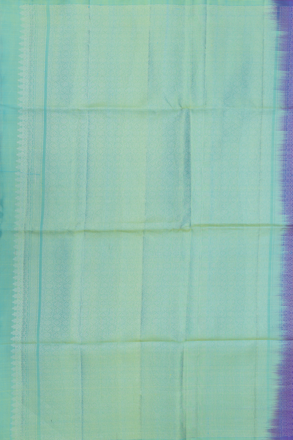 Soft Silk Saree In Purple With Stripes Design