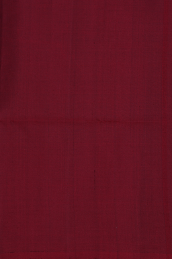 Soft Silk Saree In Red With Square Motifs