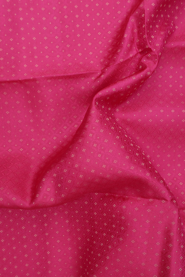 Soft Silk Saree In Rani Pink With Allover Design