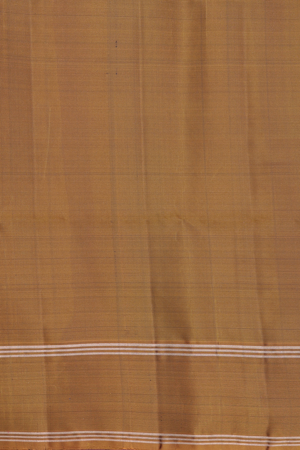Soft Silk Saree In Royal Blue With Floral Motifs