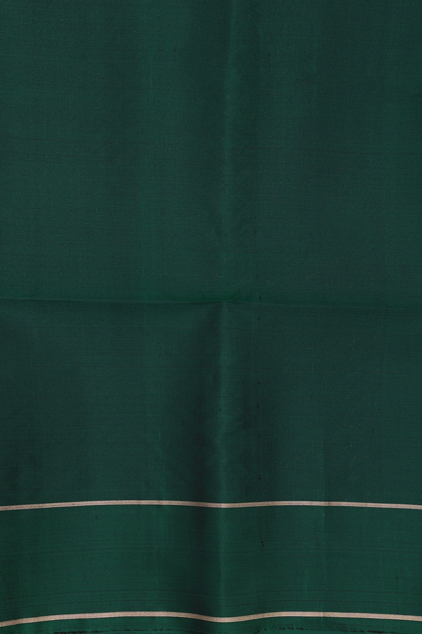 Soft Silk Saree In Yellowish Brown With Stripes Design
