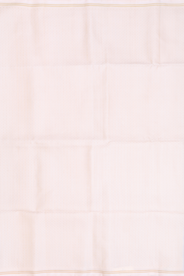Soft Silk Saree In Cream Color With Stripes Design