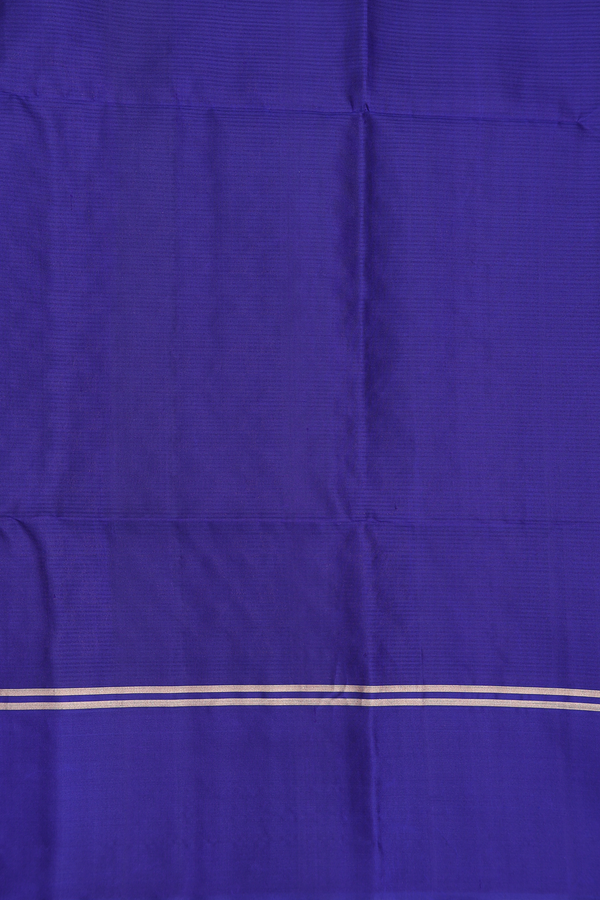 Soft Silk Saree In Peaock Blue With Malli Moggu Buttas