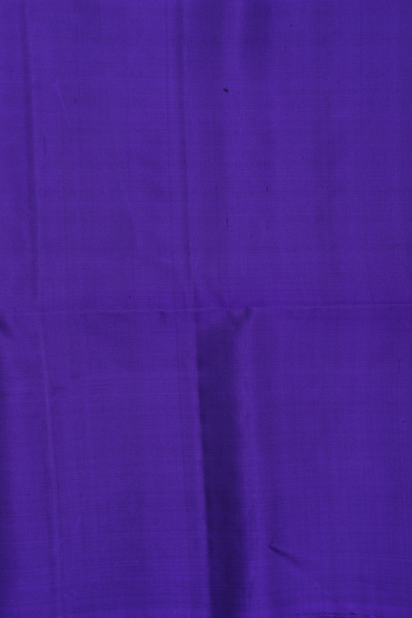 Soft Silk Saree In Royal Blue With Diamond Buttas