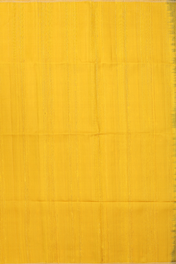 Raw Silk Saree In Black With Zari Border