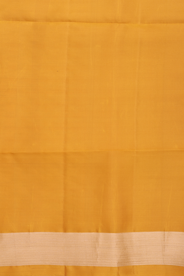 Soft Silk Saree In Royal Blue With Floral Buttas