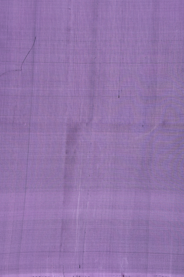 Soft Silk Saree In Deep Purple With Kolam Buttas