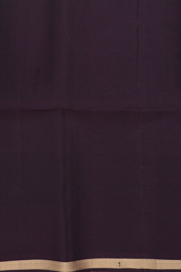 Soft Silk Saree In Green And Brown With Checks Design