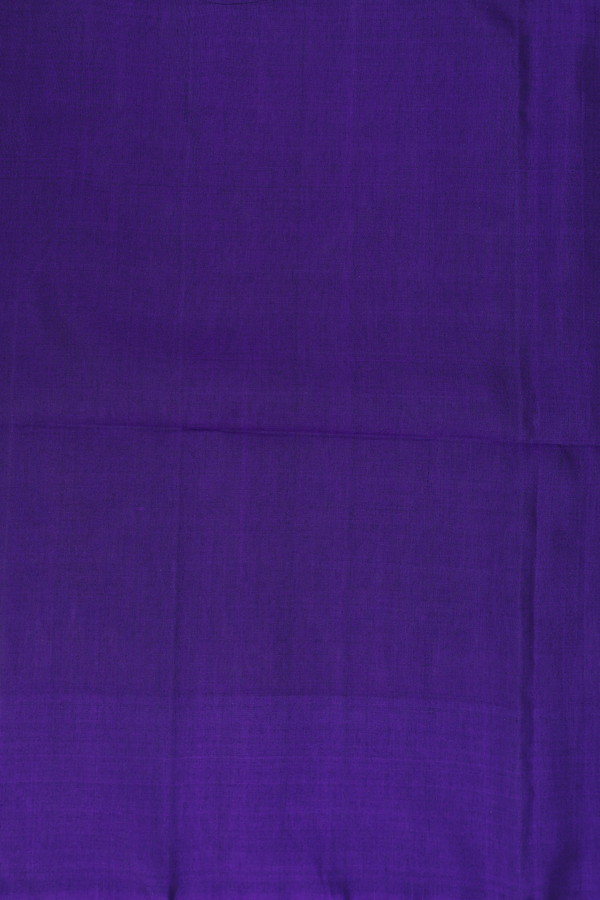 Soft Silk Saree In Dusty Grey With Ikat Buttis