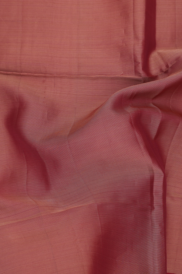 Soft Silk Saree In Red With Stripes Design