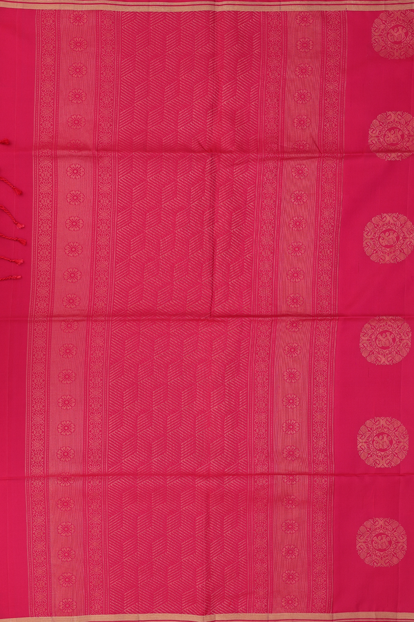 Soft Silk Saree In Red With Elephant Motifs