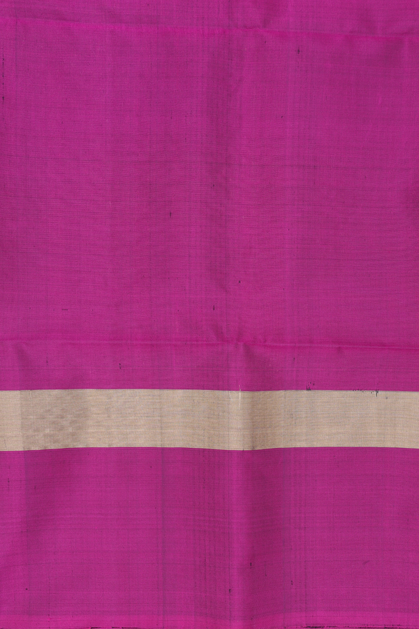 Soft Silk Saree In Grey With Polka Buttas