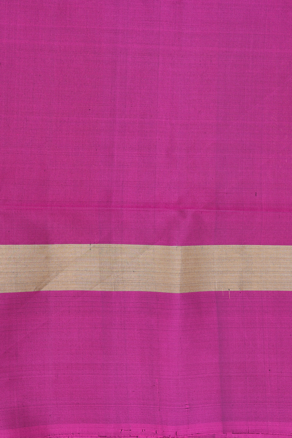Soft Silk Saree In Plain Green With Contrast Border