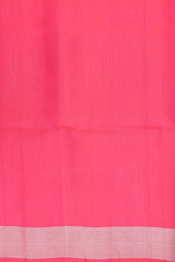 Soft Silk Saree In Ivory With Thilagam Motifs
