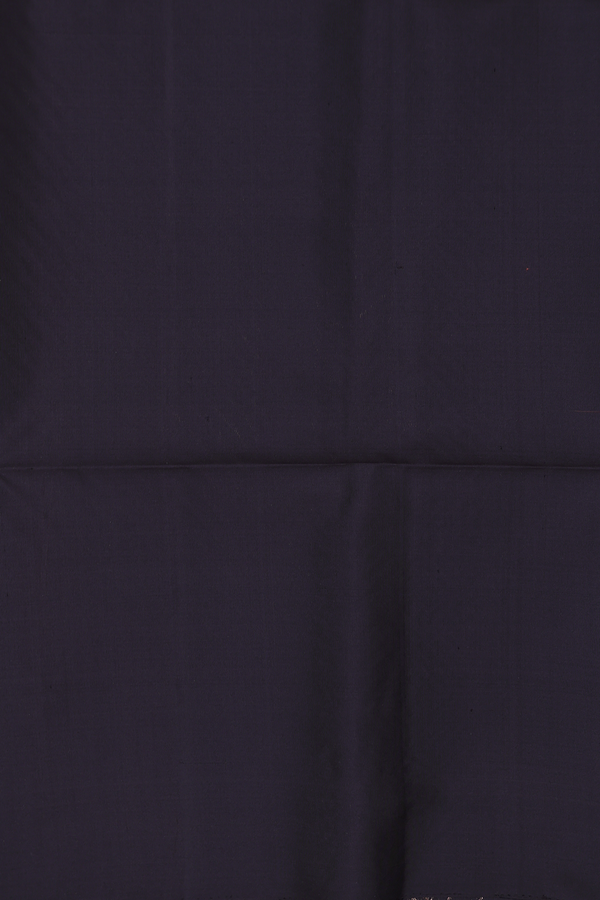 Soft Silk Saree In Black With Checks Design