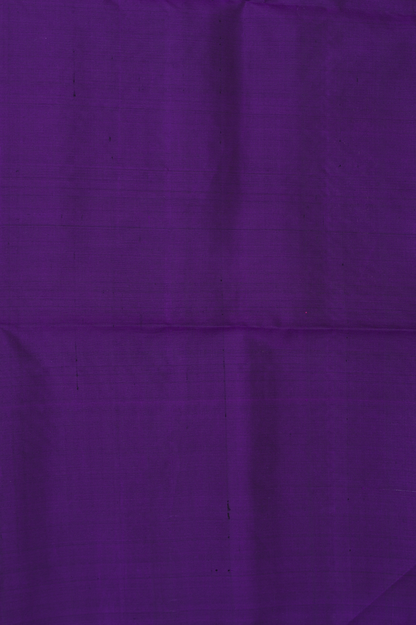 Soft Silk Saree In Royal Blue With Checks Design