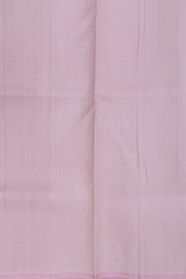 Raw Silk Saree In Pastel Green With Zari Buttas