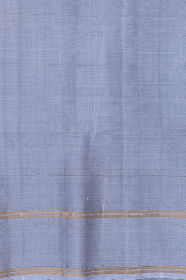 Soft Silk Saree In Regal Purple With Zari Motifs