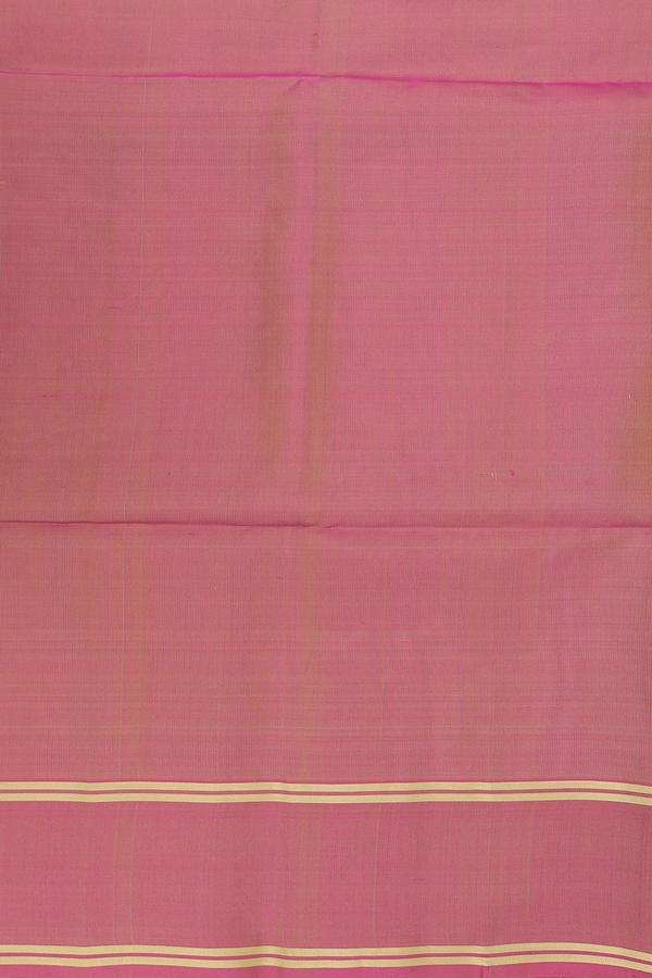Soft Silk Saree In Pastel Khaki With Zari Motifs