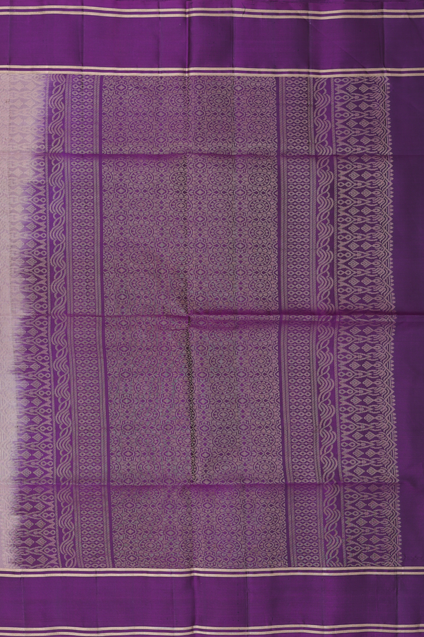 Soft Silk Saree In Dusty Brown With Zari Motifs