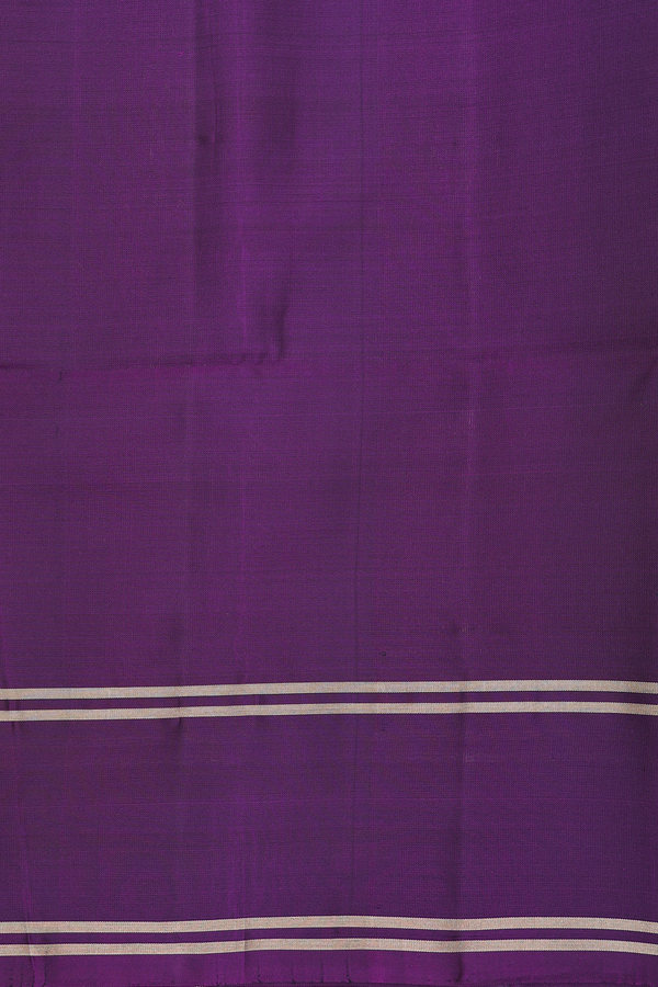 Soft Silk Saree In Dusty Brown With Zari Motifs