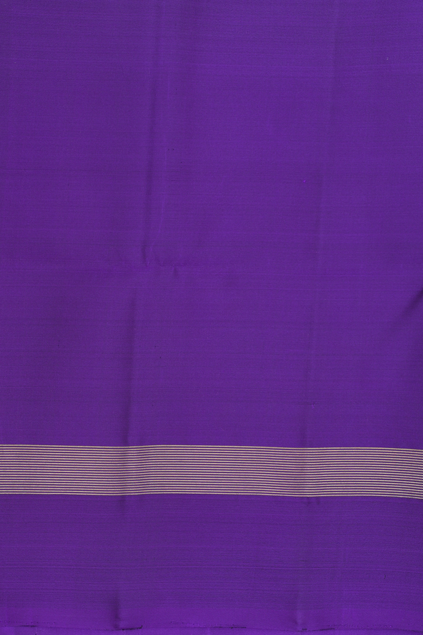 Soft Silk Saree In Maroon With Zari Motifs