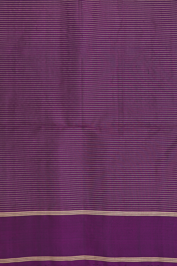 Soft Silk Saree In Aegean Blue With Checks Design