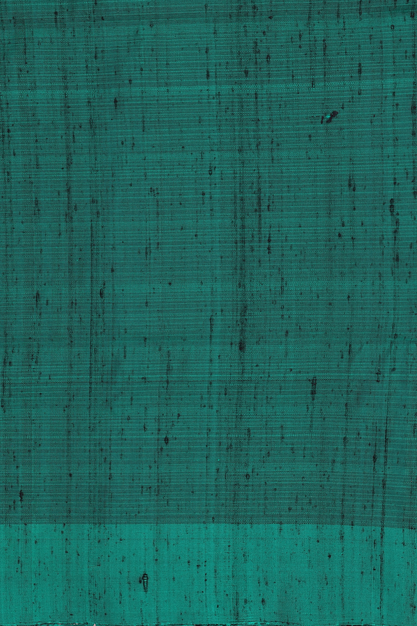 Soft Silk Saree In Green With Checks Design