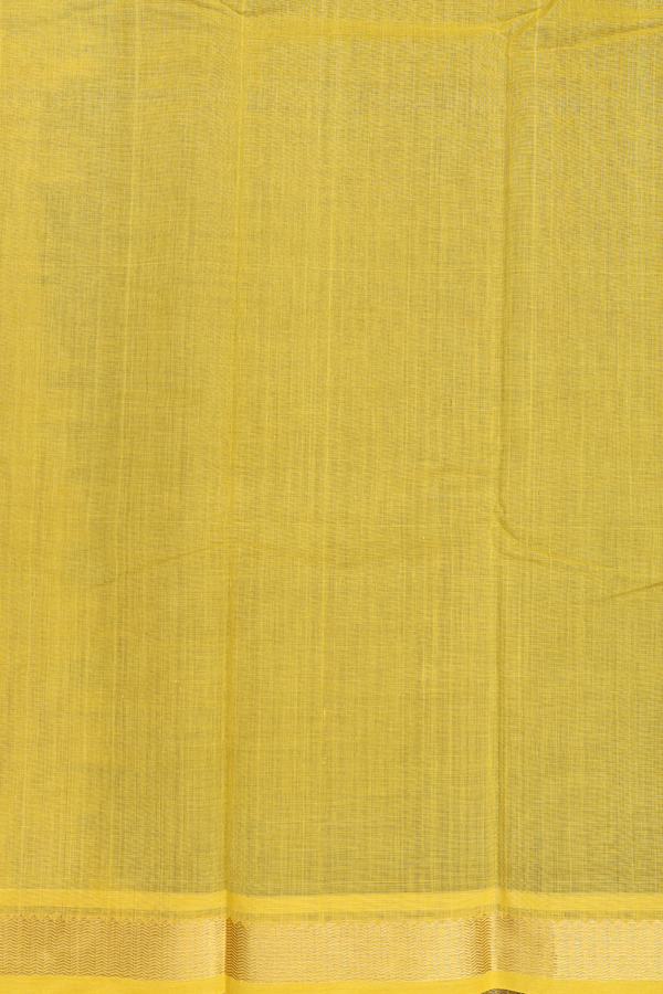 Kanchi Cotton Saree In Dark Oak Brown With Stripes Design