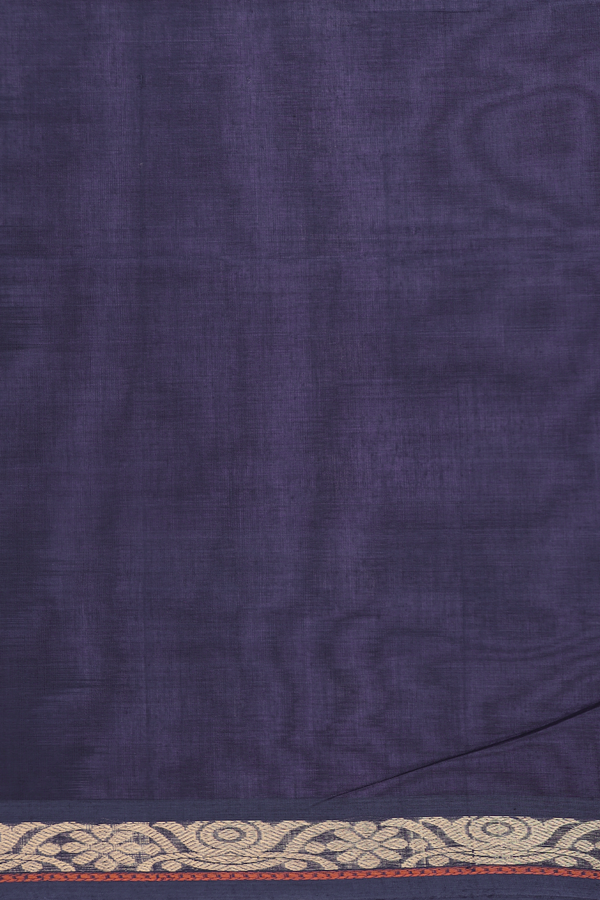 Coimbatore Cotton Saree In Light Purple With Paisley Buttas