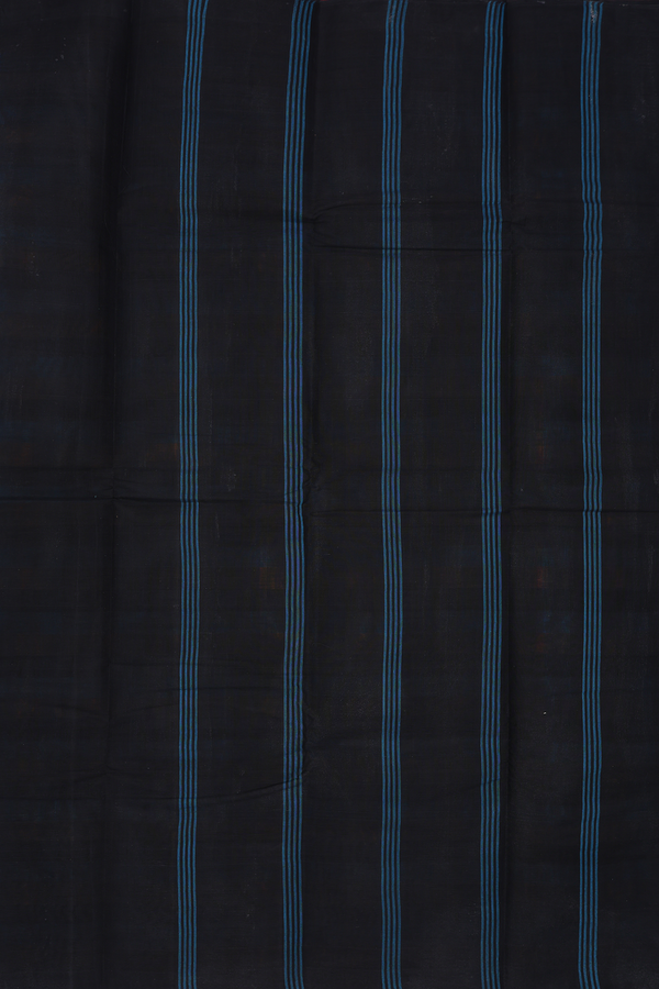 Kanchi Cotton Saree In Multicolor With Checks Design