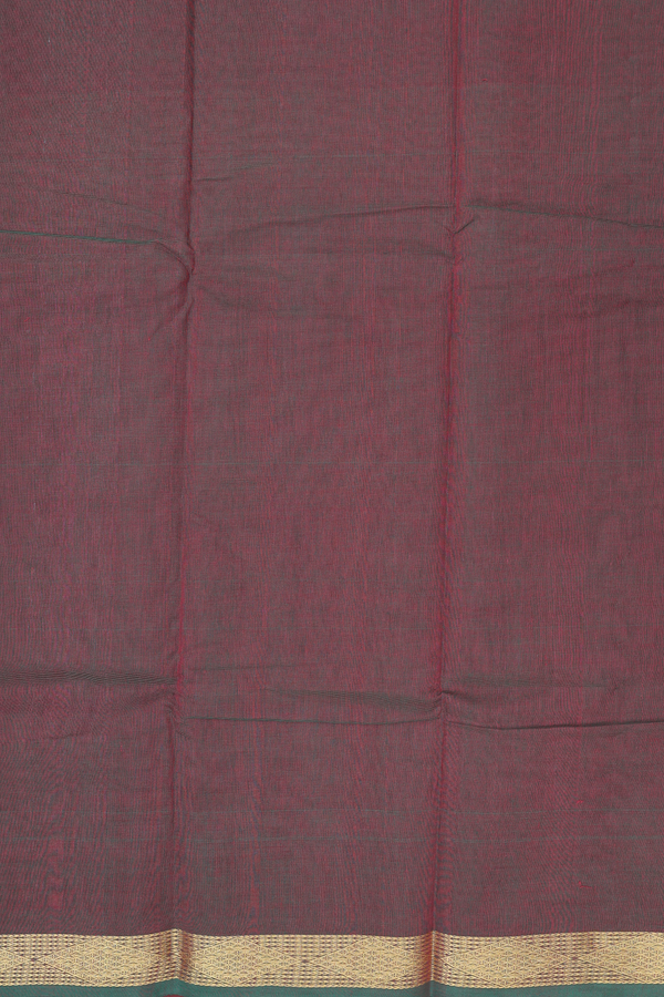 Kanchi Cotton Saree In Manthulir With Zari Border