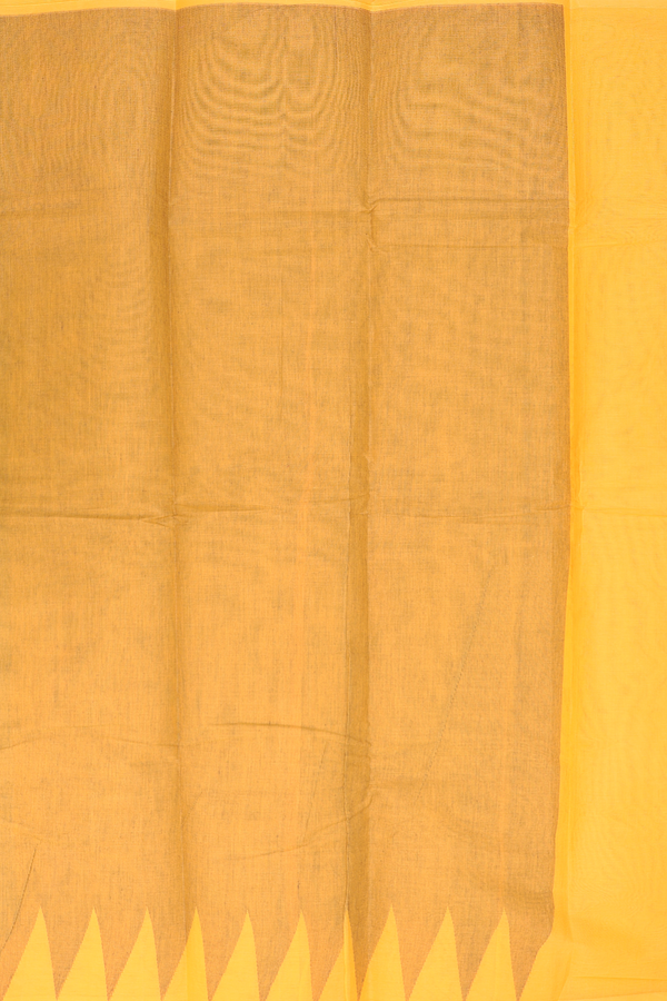 Kanchi Cotton Saree In Dual Tone With Threadwork Buttas