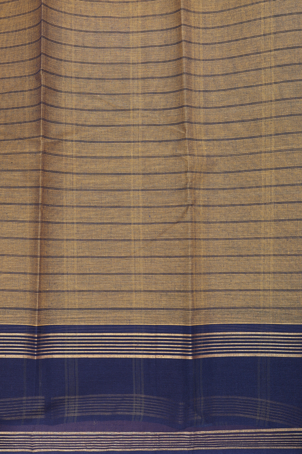Kanchi Cotton Saree In Dual Tone With Checks Design