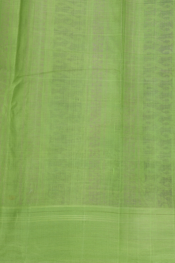 Kanchi Cotton Saree In Black With Threadwork Motifs