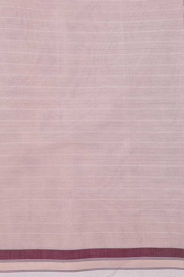 Coimbatore Cotton Saree In Cream Color With Floral Buttas