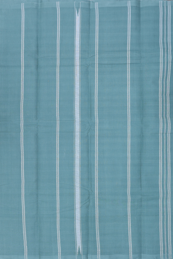 Kanchi Cotton Saree In Off White With Checks Design