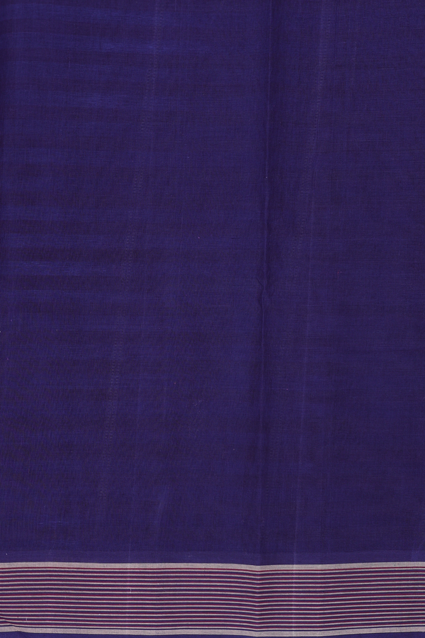 Kanchi Cotton Saree In Blue And Pink With Checks Design