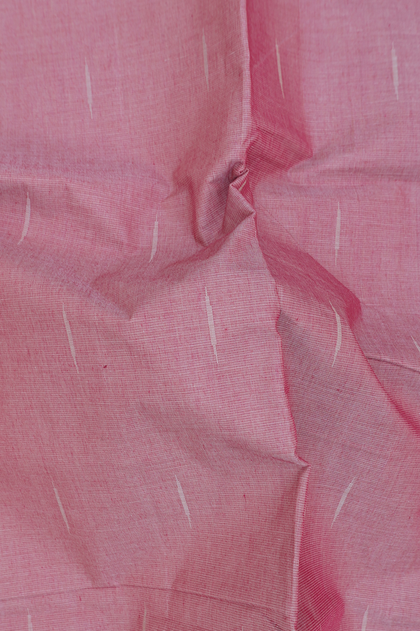 Coimbatore Cotton Saree In Dusty Pink With Malli Moggu Buttas