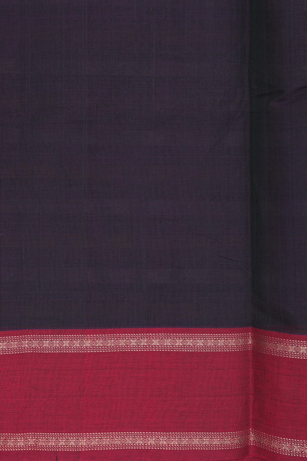 Coimbatore Cotton Saree In Dual Tone With Checks Design