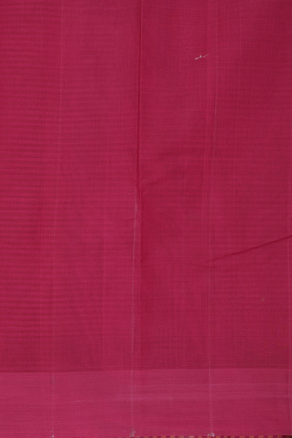 Kanchi Cotton Saree In Red And Yellow With Checks Design