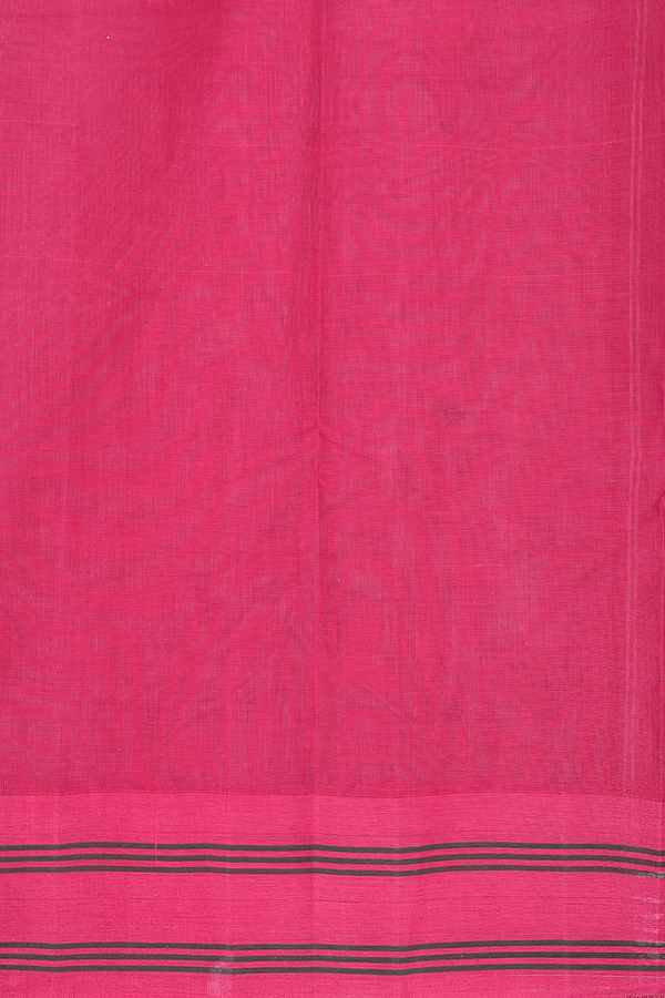 Kanchi Cotton Saree In Light Pink With Threadwork Buttas