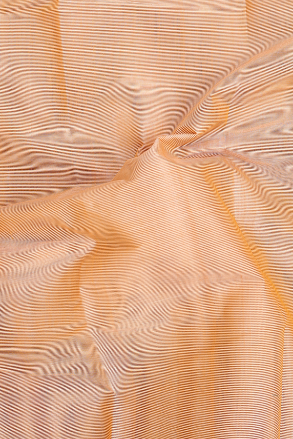 Chettinadu Cotton Saree In Tan Brown With Contrast Border