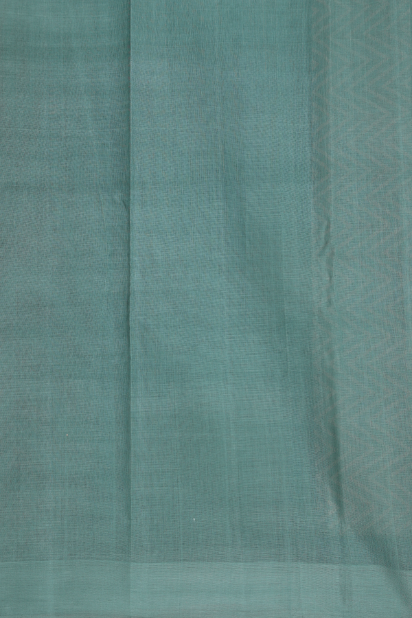Kanchi Cotton Saree In Light Brown With Floral Buttas
