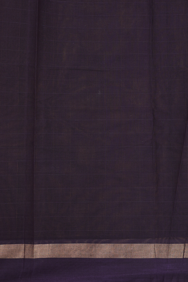 Chettinadu Cotton Saree In Mehendi Green With Checks Design