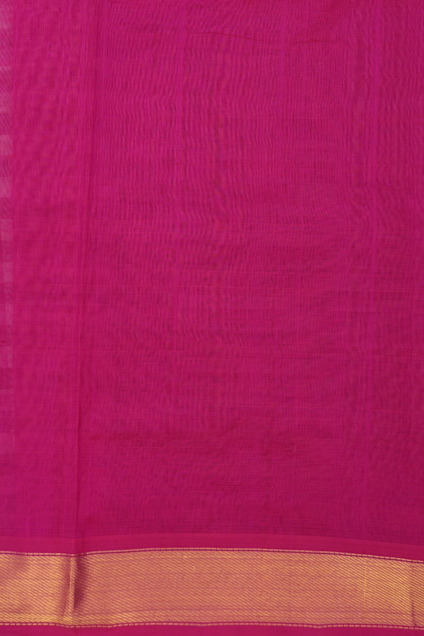Traditional Silk Cotton Saree In Multicolor With Checks Design
