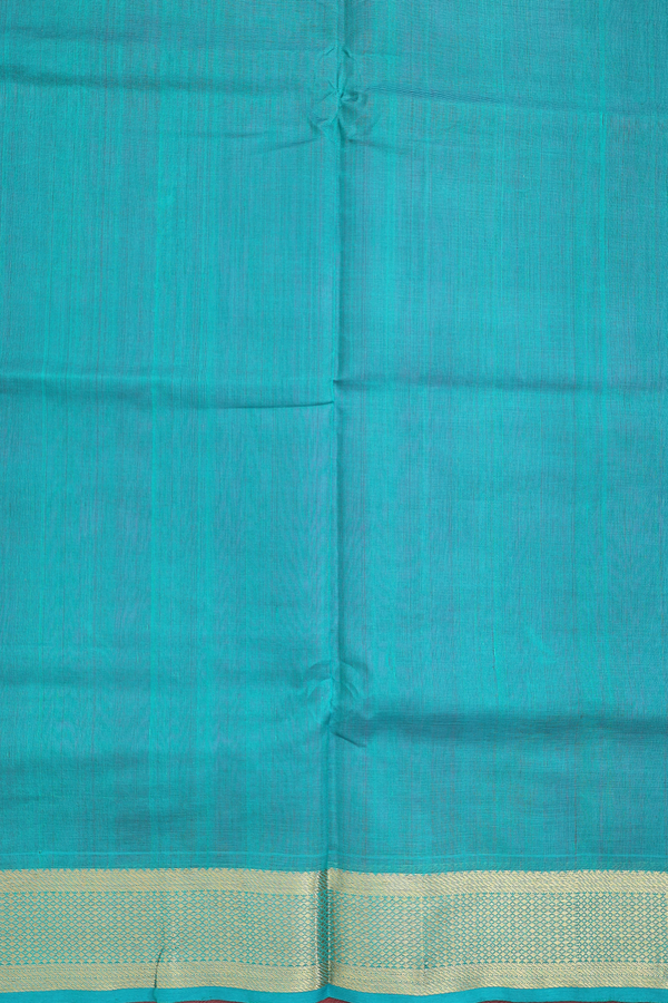 Traditional Silk Cotton Saree In Purple Rose With Zari Border