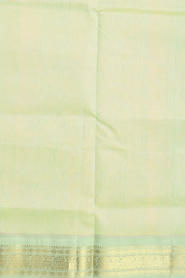 Traditional Silk Cotton Saree In Pink With Contrast Border